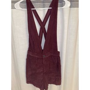 NWT American Eagle Corduroy Overalls